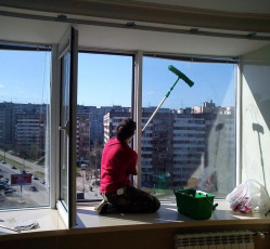 Мытье окон в однокомнатной квартире Приморско-Ахтарск
